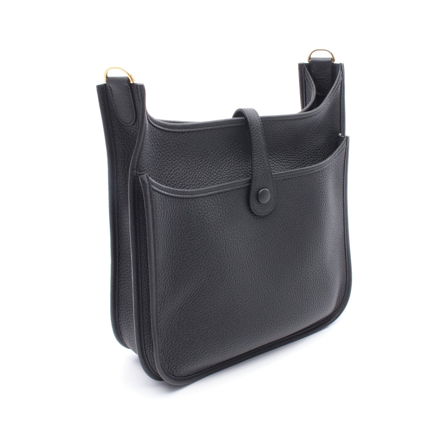 エヴリン 3 トロワ PM ショルダーバッグ トリヨンクレマンス ブラック ゴールド金具 K刻印 エルメス バッグ HERMES