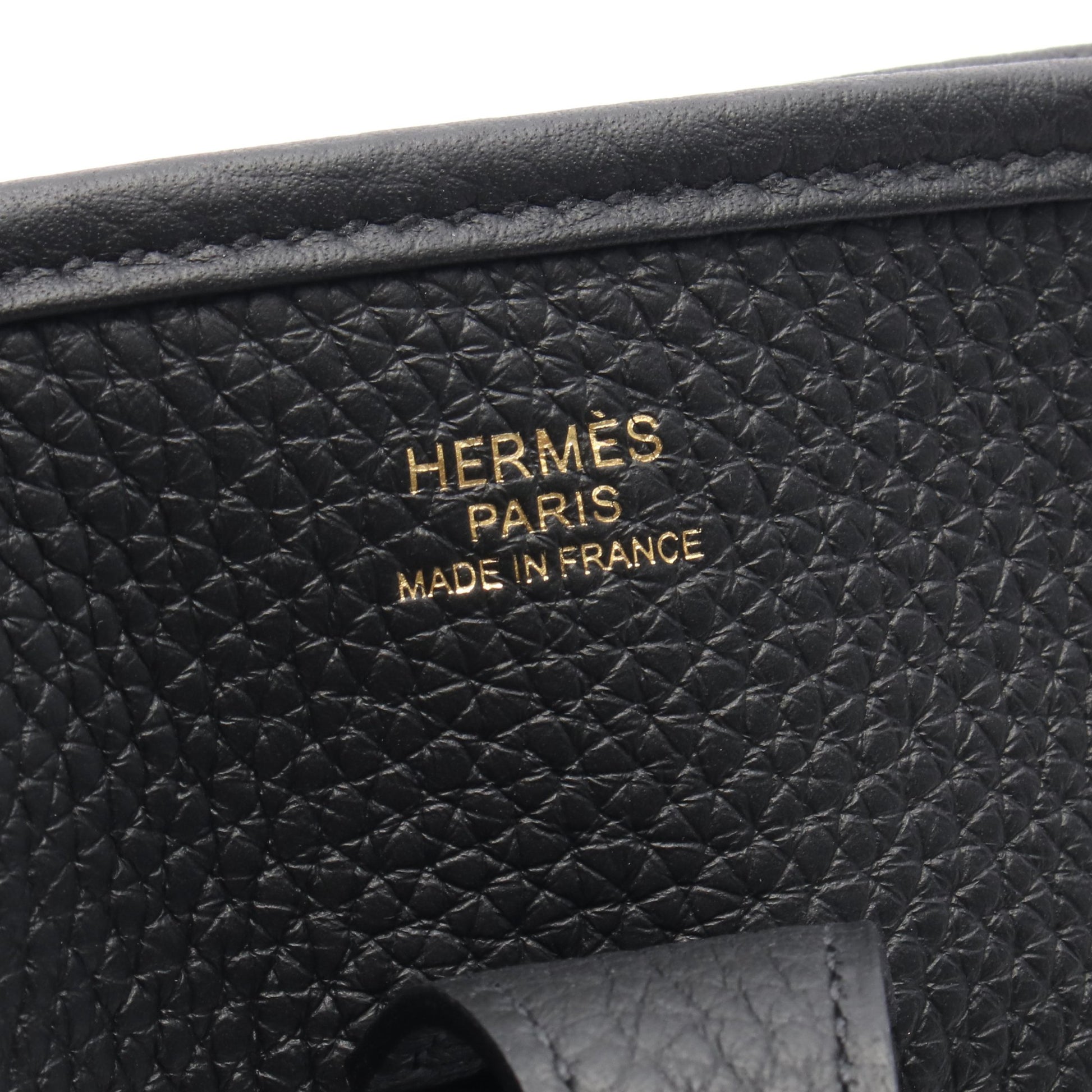 エヴリン 3 トロワ PM ショルダーバッグ トリヨンクレマンス ブラック ゴールド金具 K刻印 エルメス バッグ HERMES