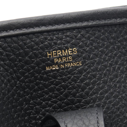エヴリン 3 トロワ PM ショルダーバッグ トリヨンクレマンス ブラック ゴールド金具 K刻印 エルメス バッグ HERMES
