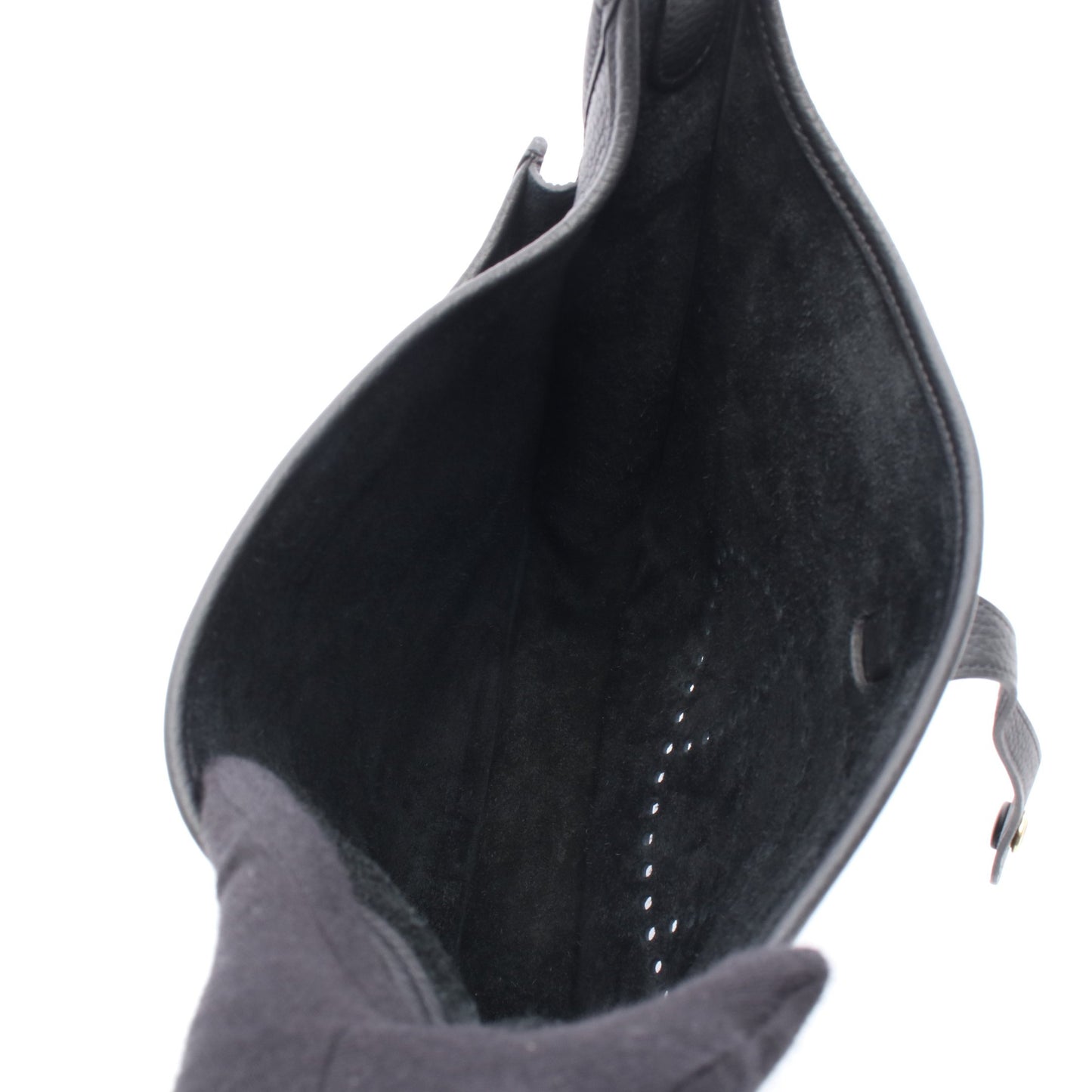 エヴリン 3 トロワ PM ショルダーバッグ トリヨンクレマンス ブラック ゴールド金具 K刻印 エルメス バッグ HERMES