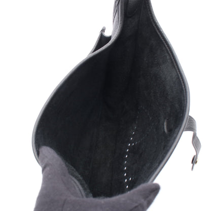 エヴリン 3 トロワ PM ショルダーバッグ トリヨンクレマンス ブラック ゴールド金具 K刻印 エルメス バッグ HERMES