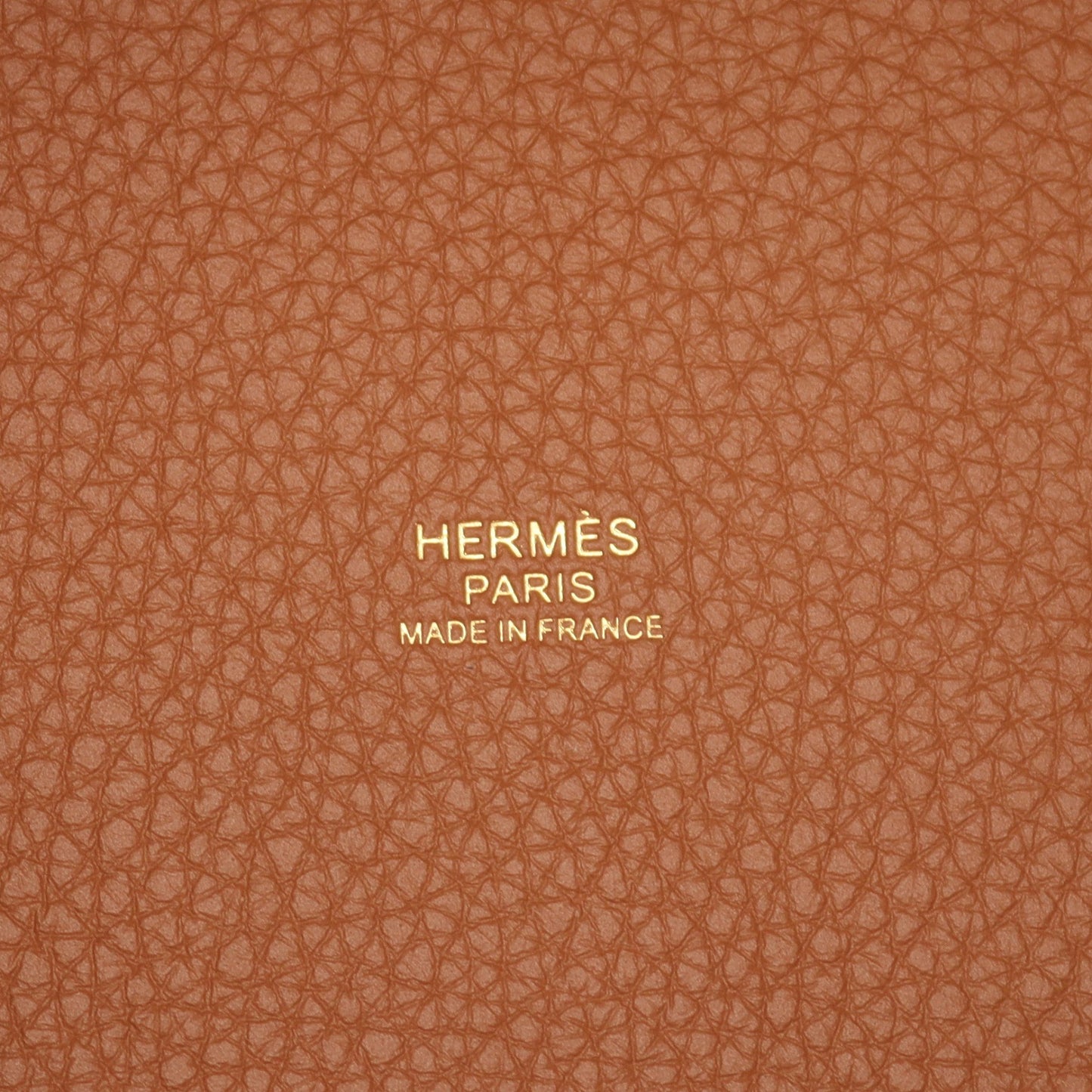 ピコタンロックMM ゴールド ハンドバッグ トリヨンクレマンス ブラウン ゴールド金具 エルメス バッグ HERMES