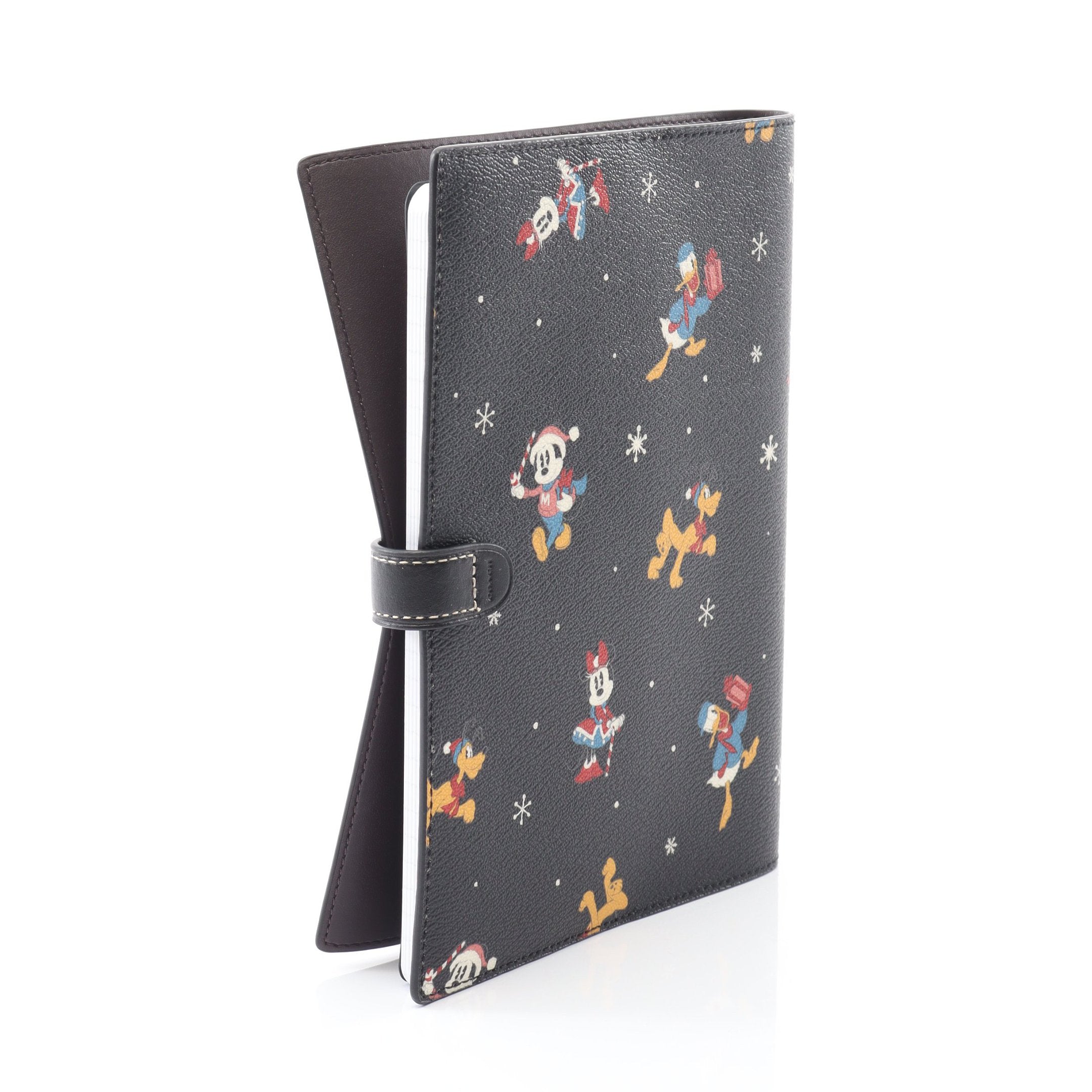 DISNEY X COACH コーチ ミッキー ノート／ディズニー／ノートカバー COACH コーチ 手帳 ☆COACH☆ ノートブック ホリデイ プリント