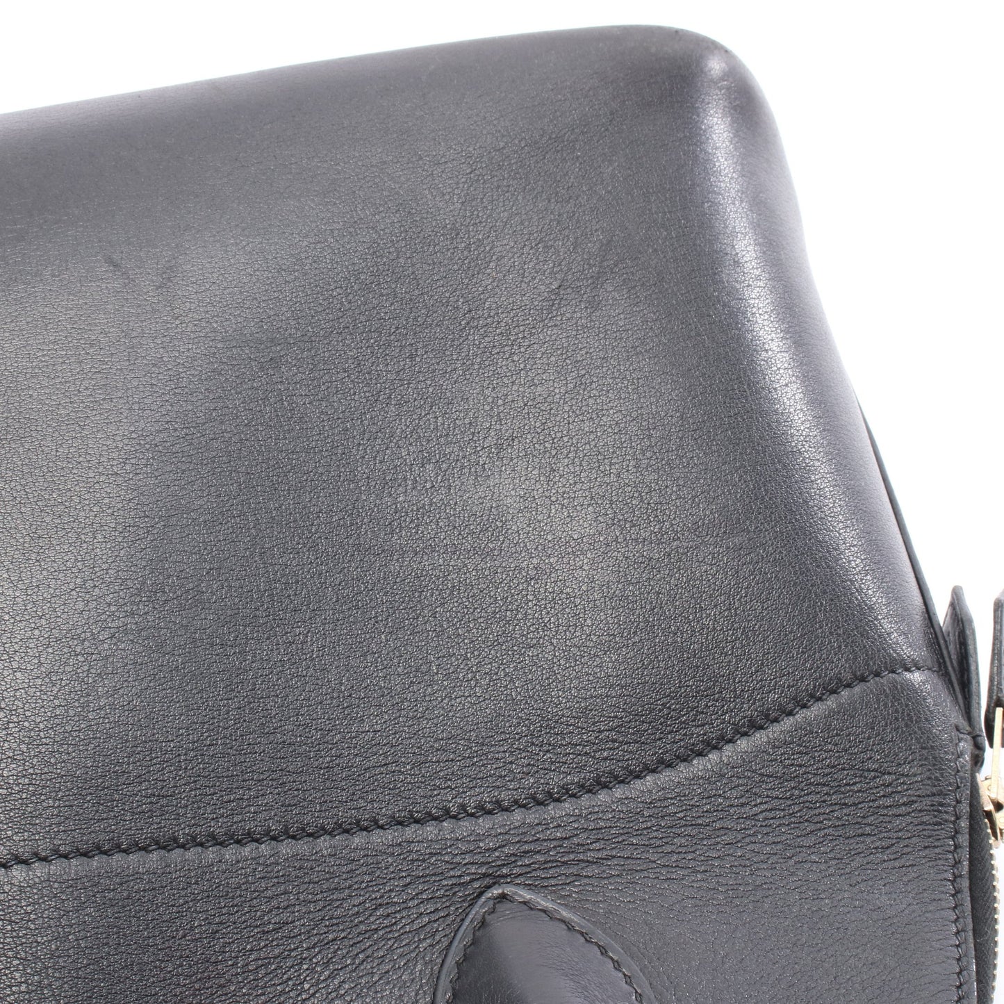 ボリード31 ハンドバッグ ヴォーガリバー ブラック ゴールド金具 □B刻印 エルメス バッグ HERMES