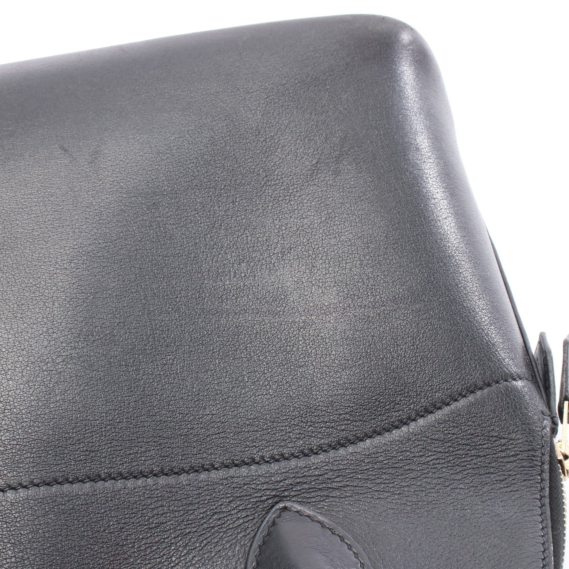ボリード31 ハンドバッグ ヴォーガリバー ブラック ゴールド金具 □B刻印 エルメス バッグ HERMES