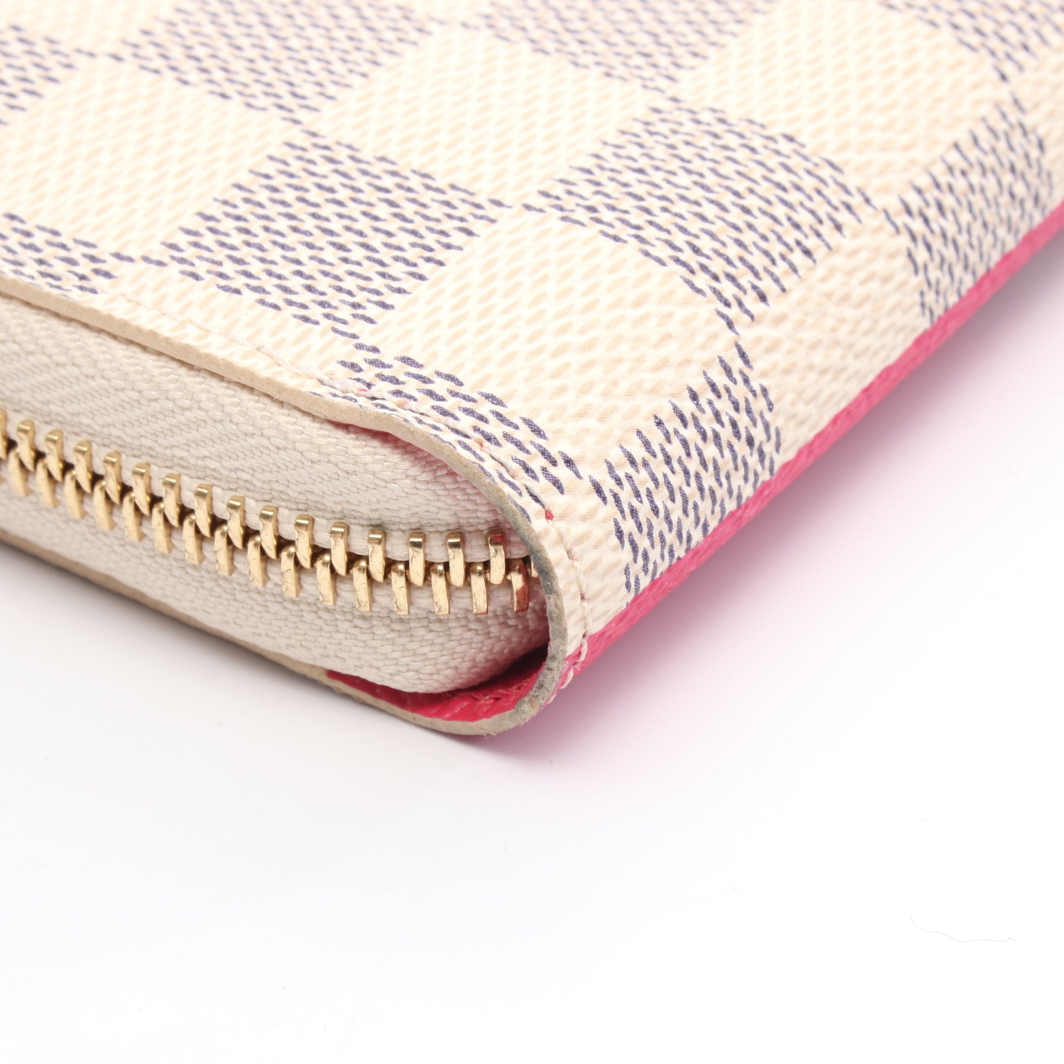 ジッピーウォレット ダミエアズール ラウンドファスナー長財布 キリン