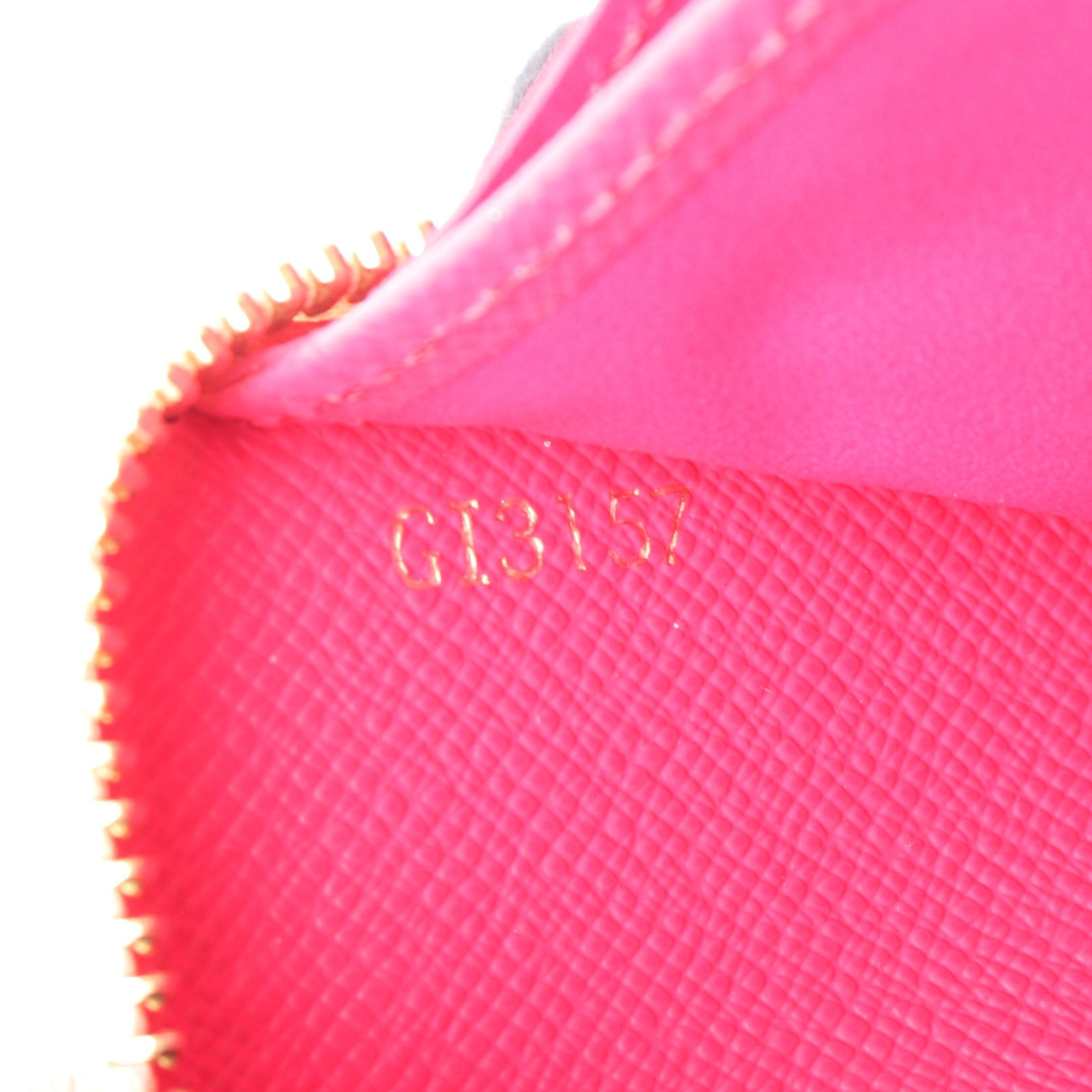 ジッピーウォレット ダミエアズール ラウンドファスナー長財布 キリン