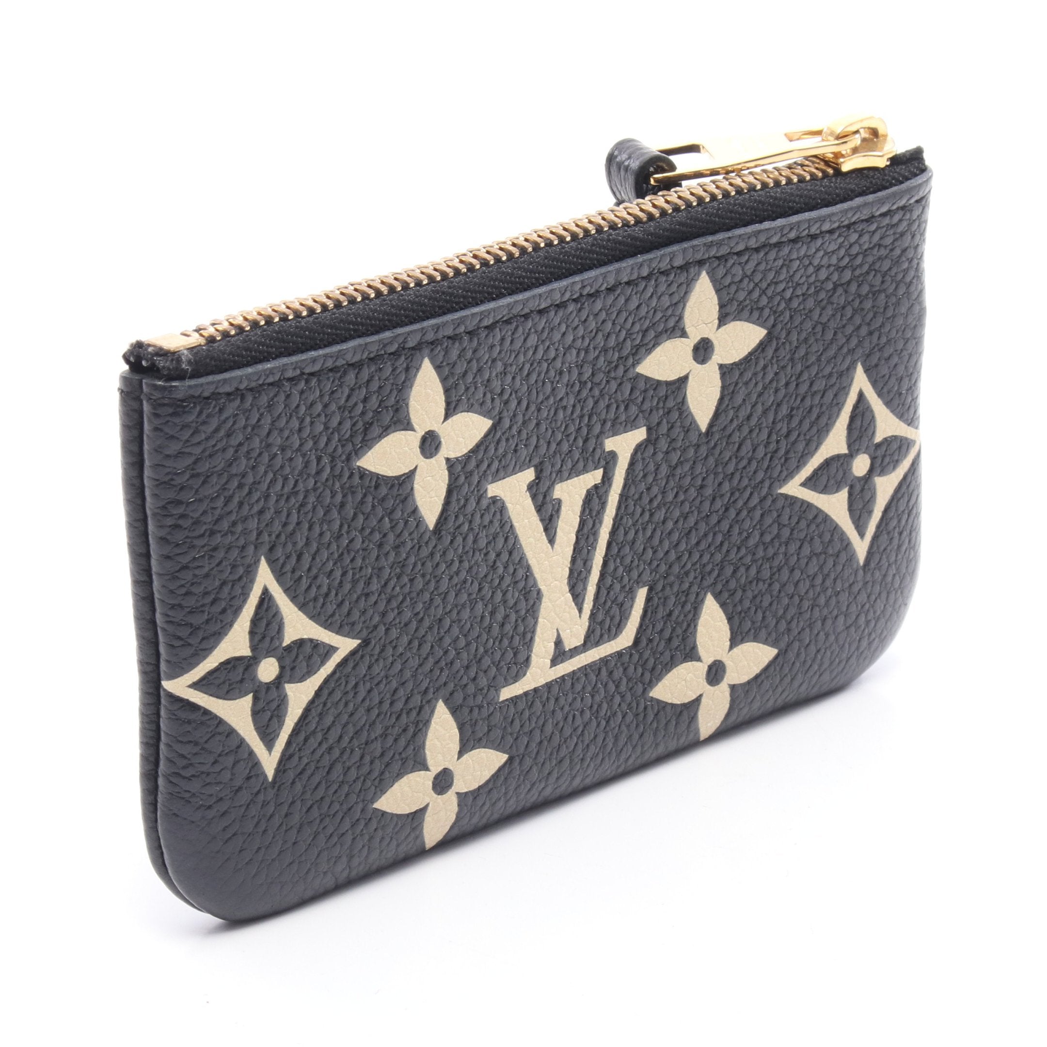 LOUIS VUITTON◇ポシェット・クレ_モノグラム・アンプラント/--/BLK