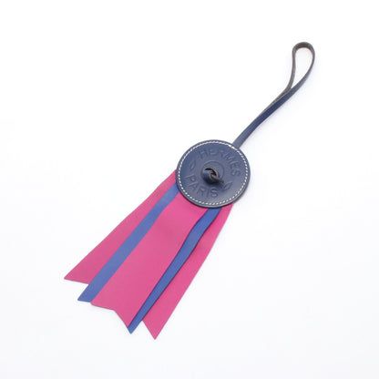 パドックフロット セリエ ブルーロワイヤル ローズパープル バッグチャーム ヴァッシュハンター アニョーミロ ネイビー パープル エルメス 財布・小物 HERMES