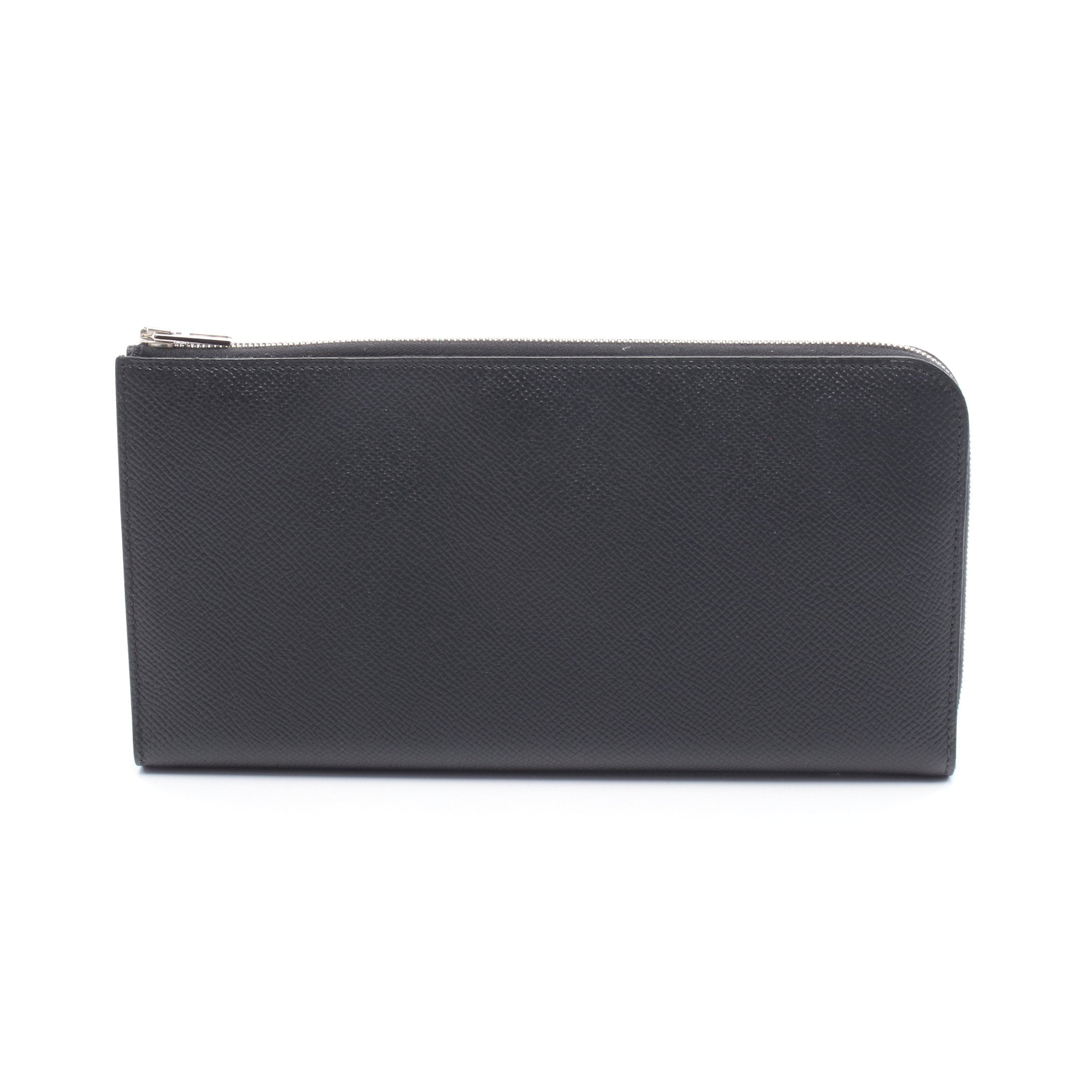 リミックス コンバイン L字ファスナー長財布 ヴォーエプソン ブラック