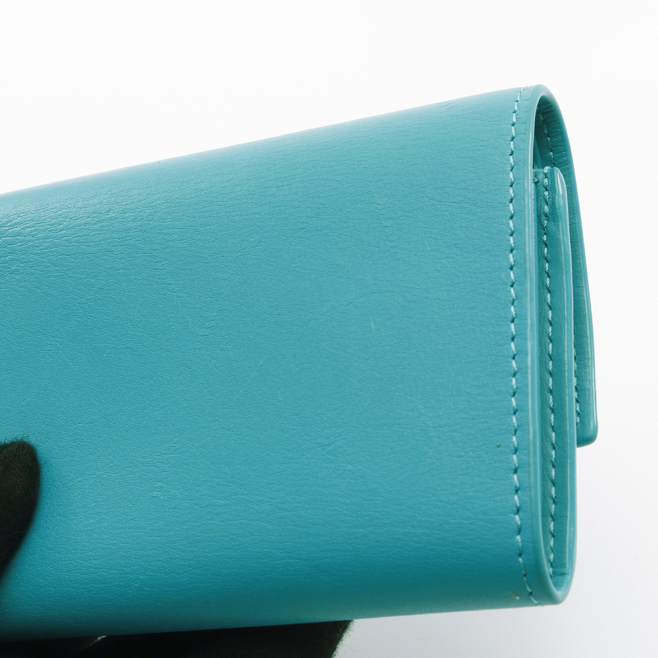 ロエベ　スモールバーティカルウォレット　ブルー ロエベアナグラム バーティカルウォレット スモール ブルー