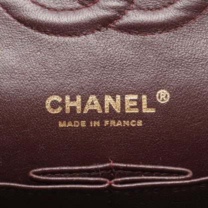 マトラッセ Wフラップ Wチェーンショルダーバッグ キャビアスキン ブラック ゴールド金具 シャネル バッグ CHANEL