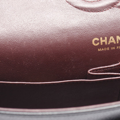マトラッセ Wフラップ Wチェーンショルダーバッグ キャビアスキン ブラック ゴールド金具 シャネル バッグ CHANEL