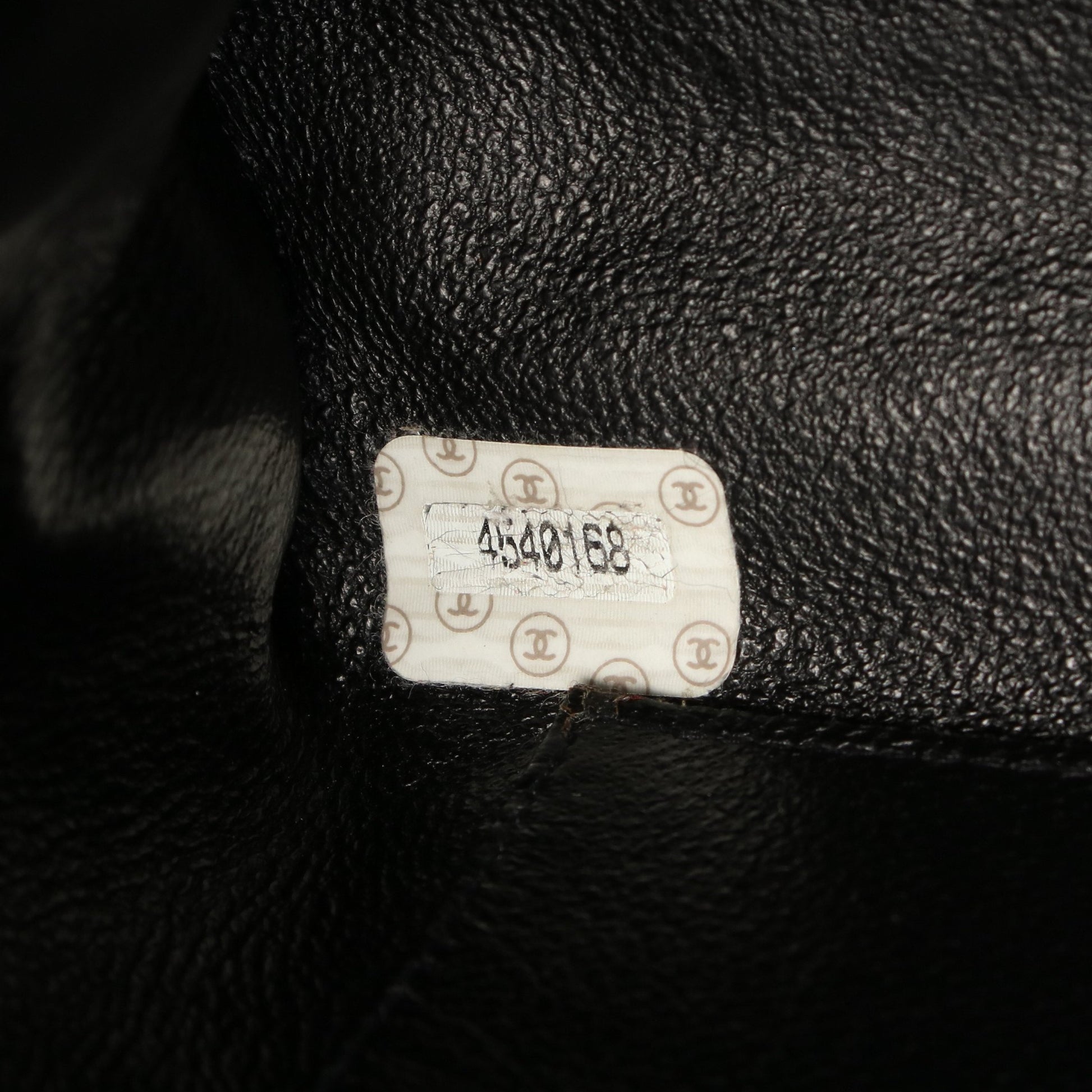 マトラッセ チェーンショルダーバッグ ラムスキン ブラック ゴールド金具 シャネル バッグ CHANEL