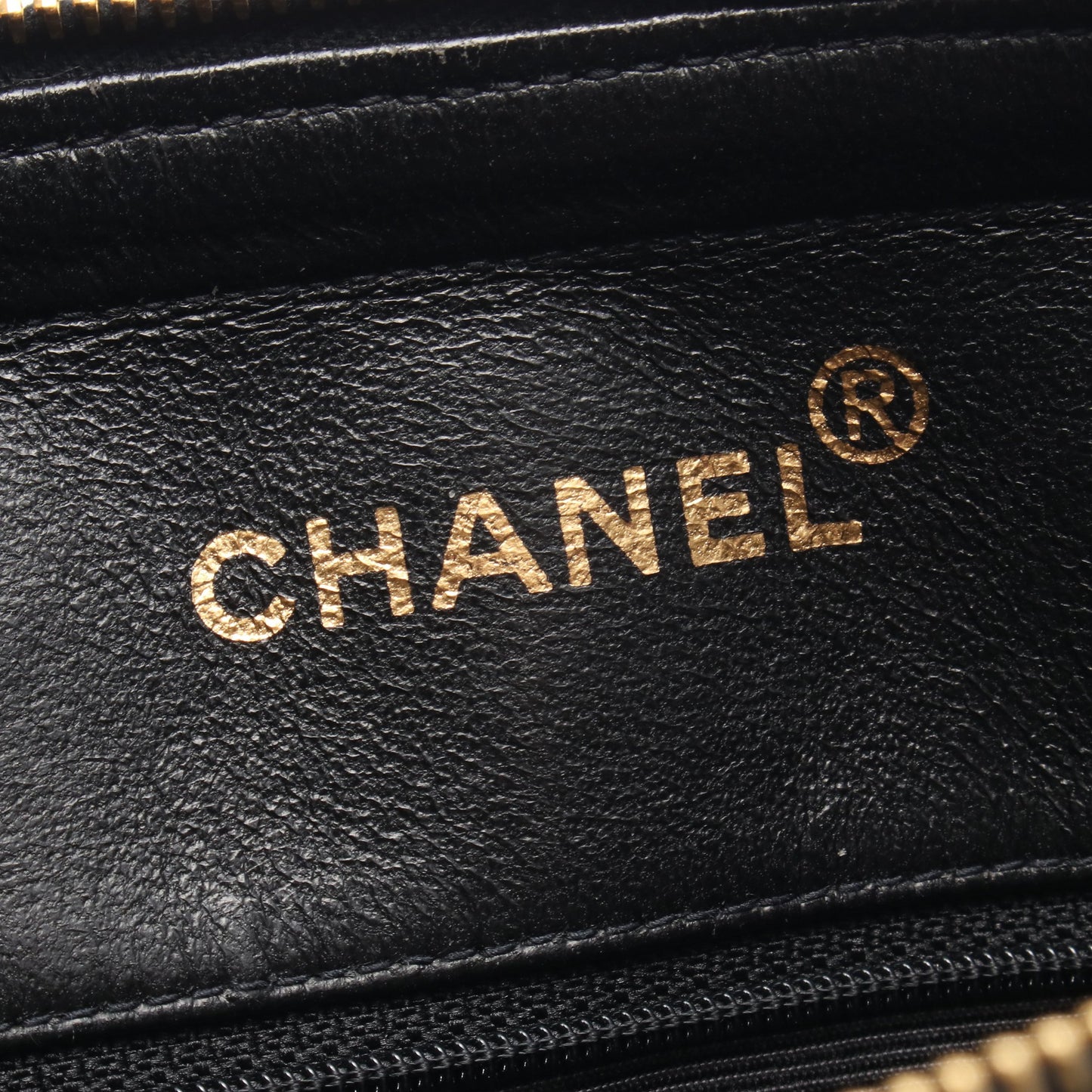 マトラッセ チェーンショルダーバッグ ラムスキン ブラック ゴールド金具 シャネル バッグ CHANEL