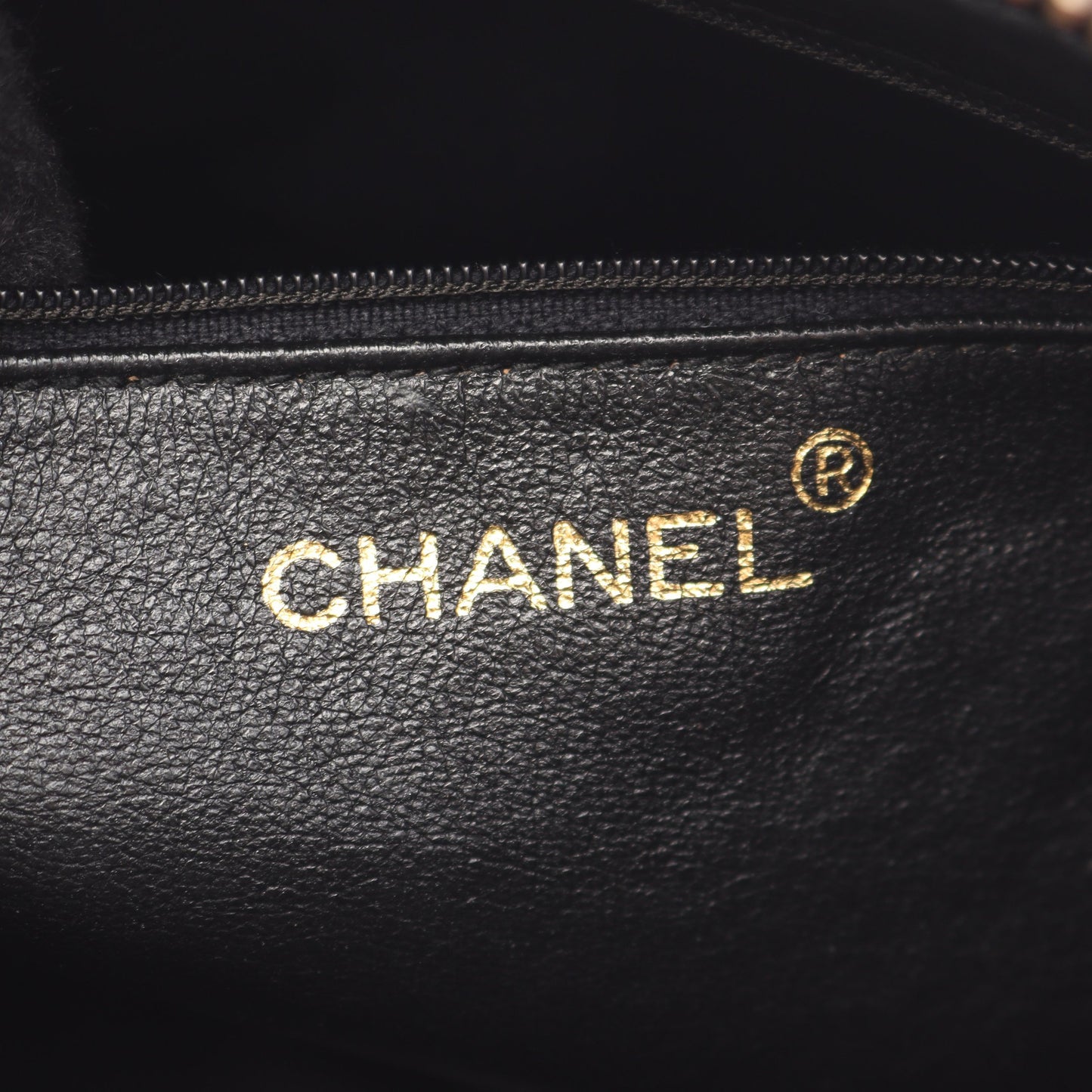 マトラッセ フリンジ チェーンショルダーバッグ ラムスキン ブラック ゴールド金具 シャネル バッグ CHANEL