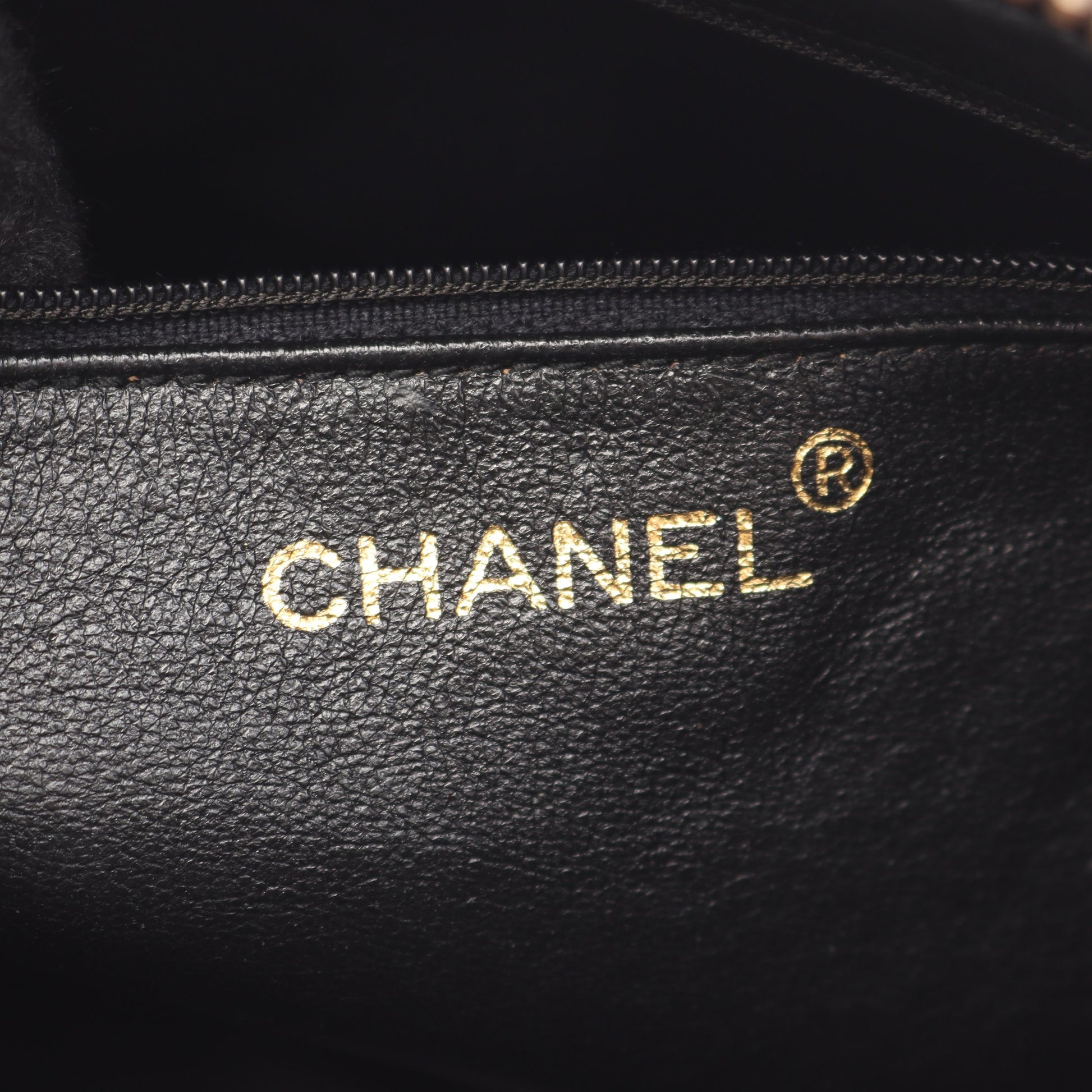 マトラッセ フリンジ チェーンショルダーバッグ ラムスキン ブラック ゴールド金具 シャネル バッグ CHANEL
