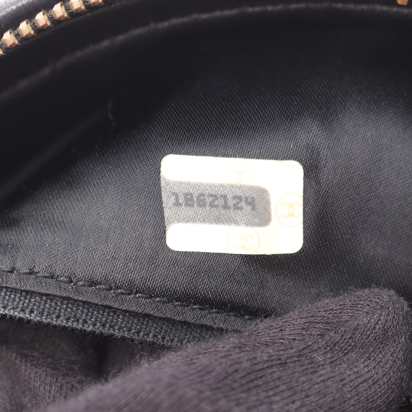 マトラッセ フリンジ チェーンショルダーバッグ ラムスキン ブラック ゴールド金具 シャネル バッグ CHANEL