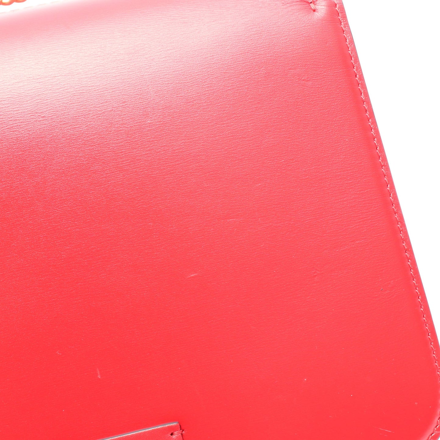 Vスリング チェーンショルダーバッグ レザー レッド ヴァレンティノ バッグ VALENTINO