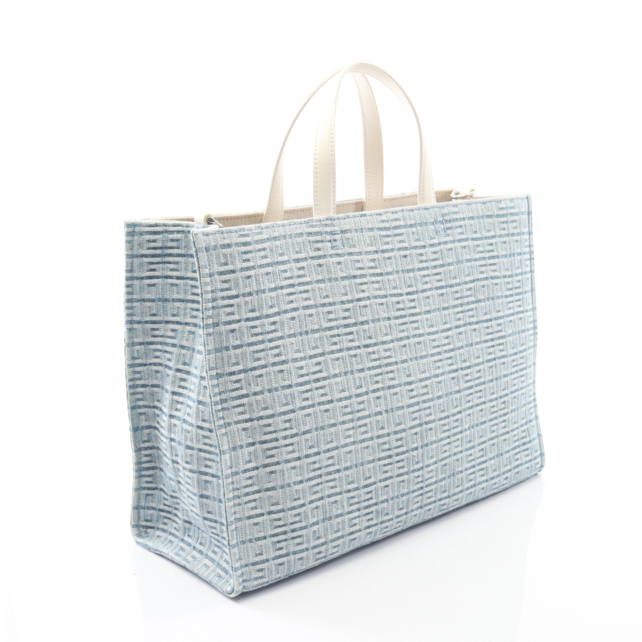 GIVENCHY ジバンシー　トートバッグ　水色　バック 806-16-1.jpg