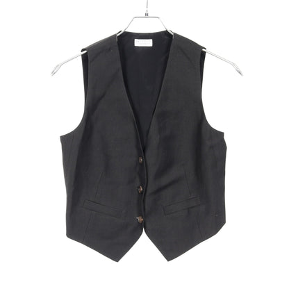 ベスト レーヨン ブラック ビーズ ブルネロクチネリ トップス BRUNELLO CUCINELLI