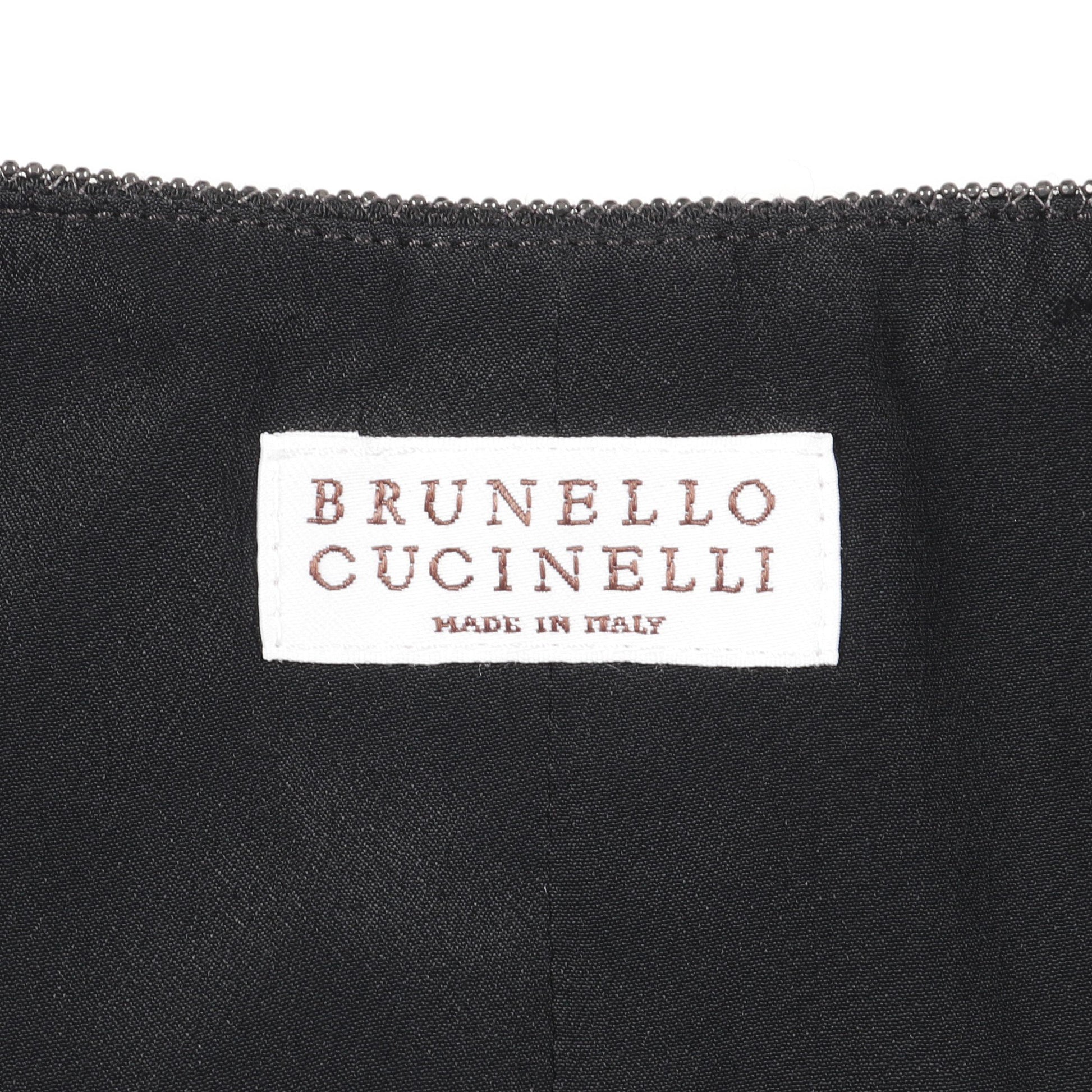 ベスト レーヨン ブラック ビーズ ブルネロクチネリ トップス BRUNELLO CUCINELLI