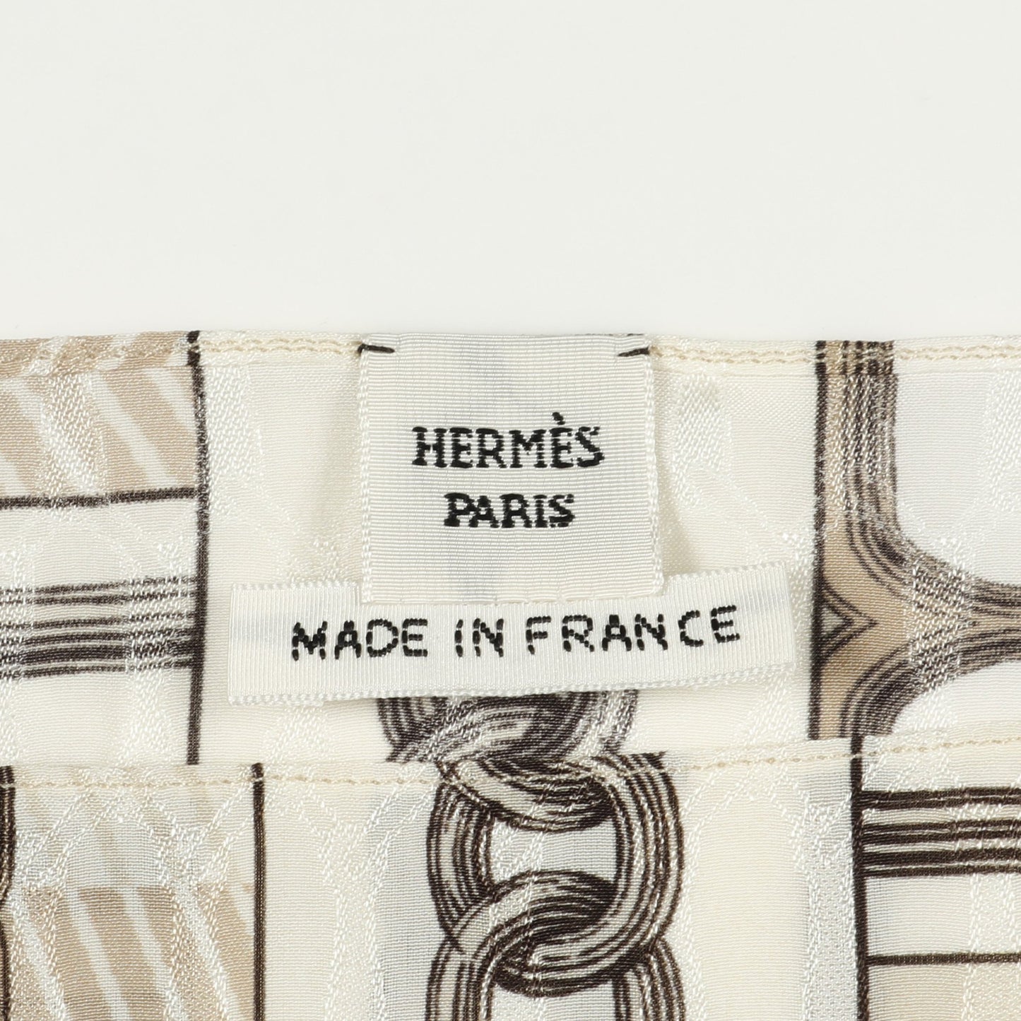 Effet Kaleidoscope ワンピース シルク ベージュ マルチカラー エルメス ワンピース HERMES