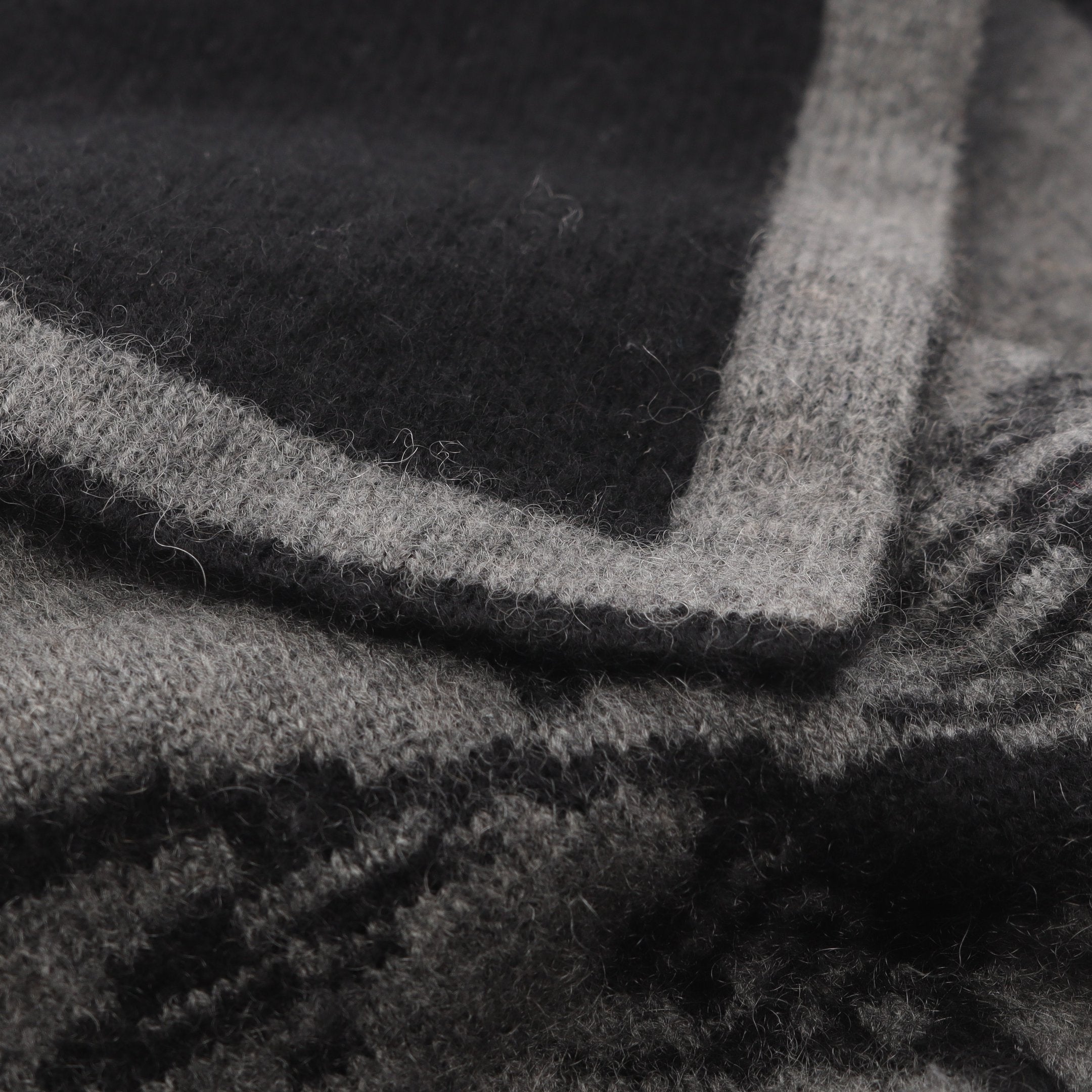 ココマーク ストール マフラー カシミヤ ブラック グレー シャネル – RECLO