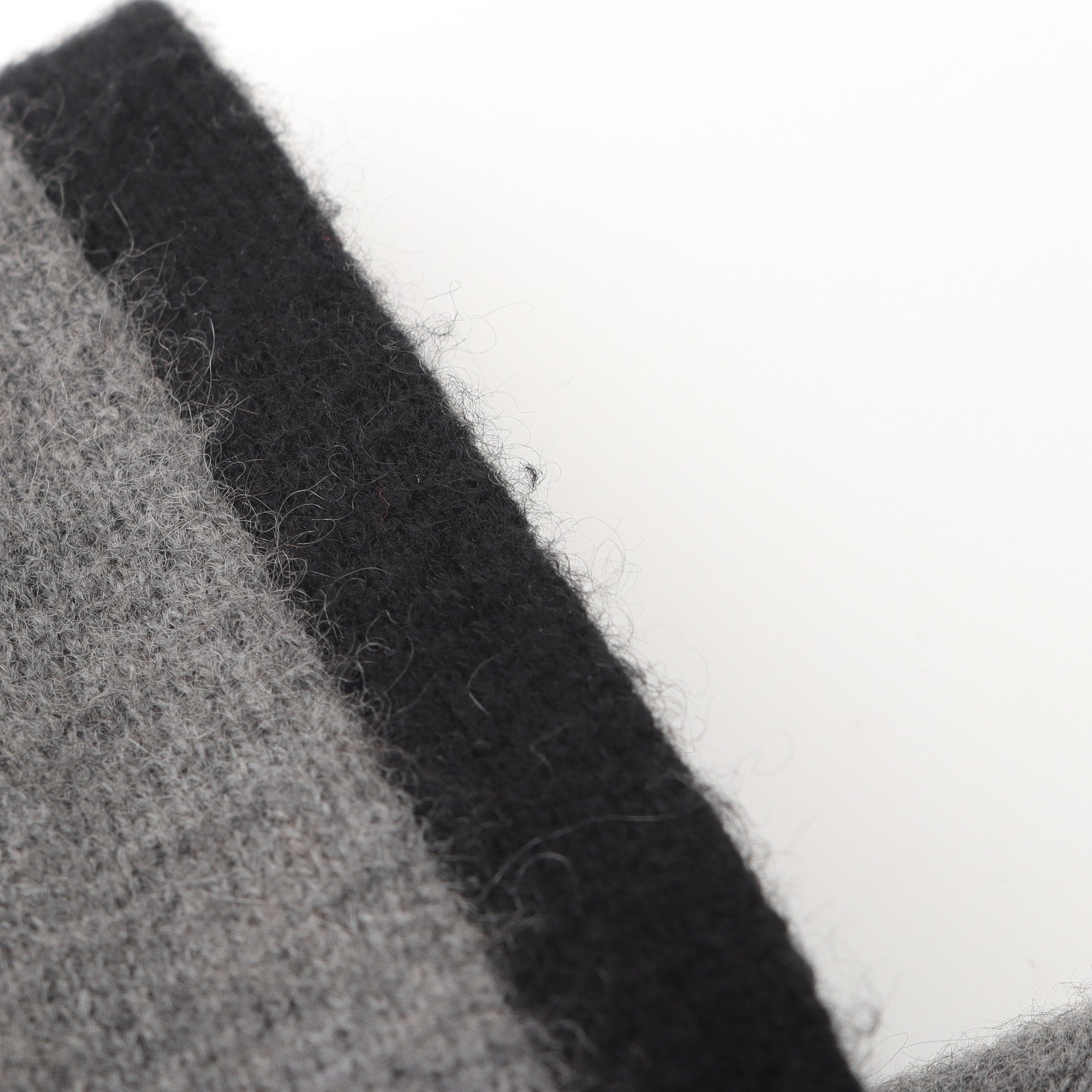 CHANEL グレー ブラック マフラー ココマーク ストール マフラー カシミヤ ブラック グレー シャネル – RECLO