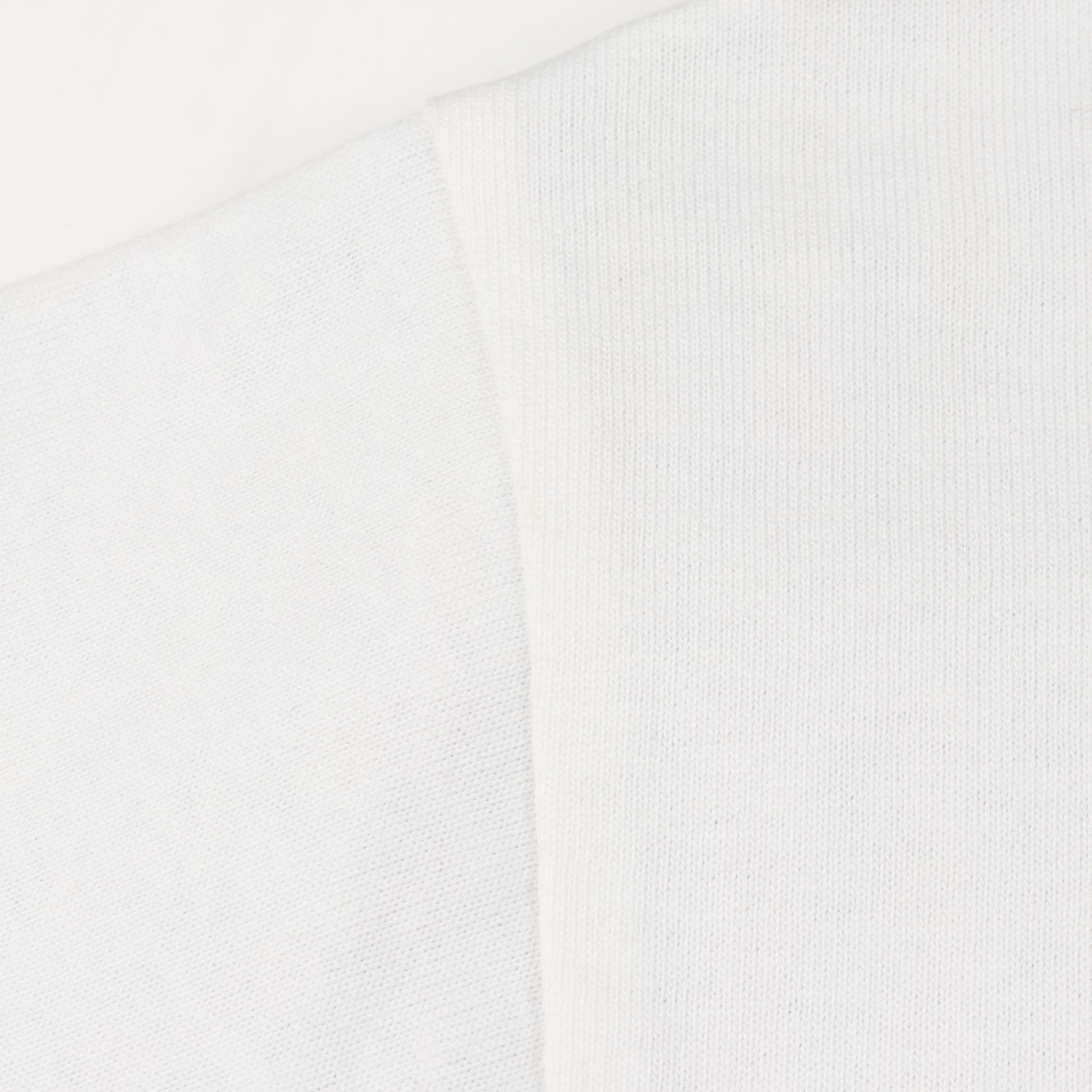 ダブルレイヤー Tシャツ クルーネック 半袖 チェック コットン ホワイト ボッテガヴェネタ トップス BOTTEGA VENETA