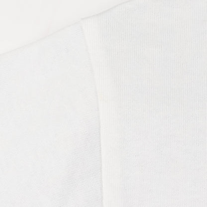 ダブルレイヤー Tシャツ クルーネック 半袖 チェック コットン ホワイト ボッテガヴェネタ トップス BOTTEGA VENETA