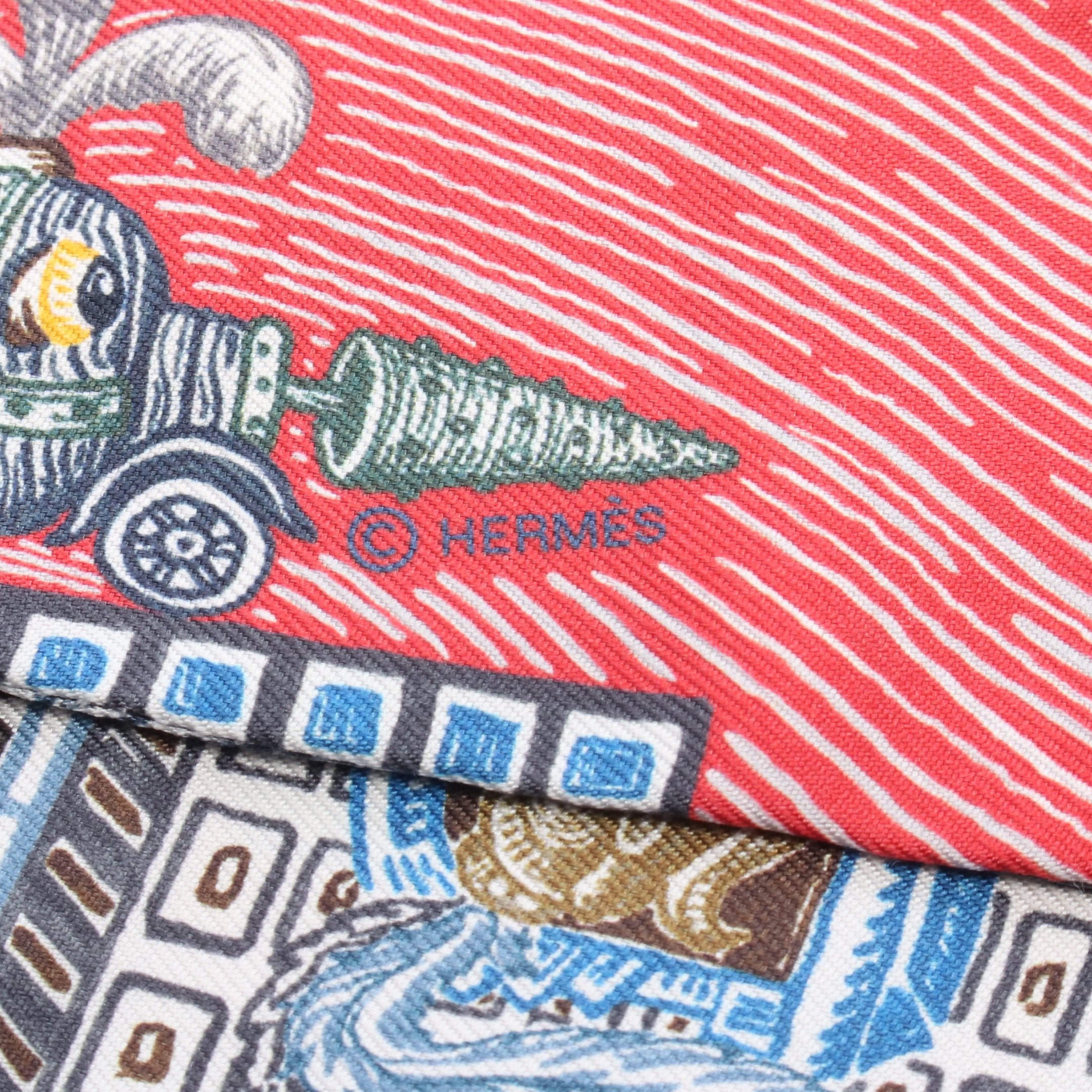 ツイリー SUPER SILK QUEST リボン スカーフ シルク マルチカラー