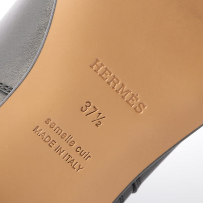 ネオ ショート ブーツ レザー ブラック エルメス シューズ HERMES