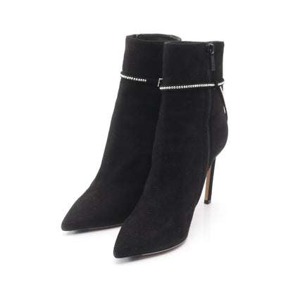 ブーツ ラインストーン スエード ブラック ジミーチュウ シューズ JIMMY CHOO