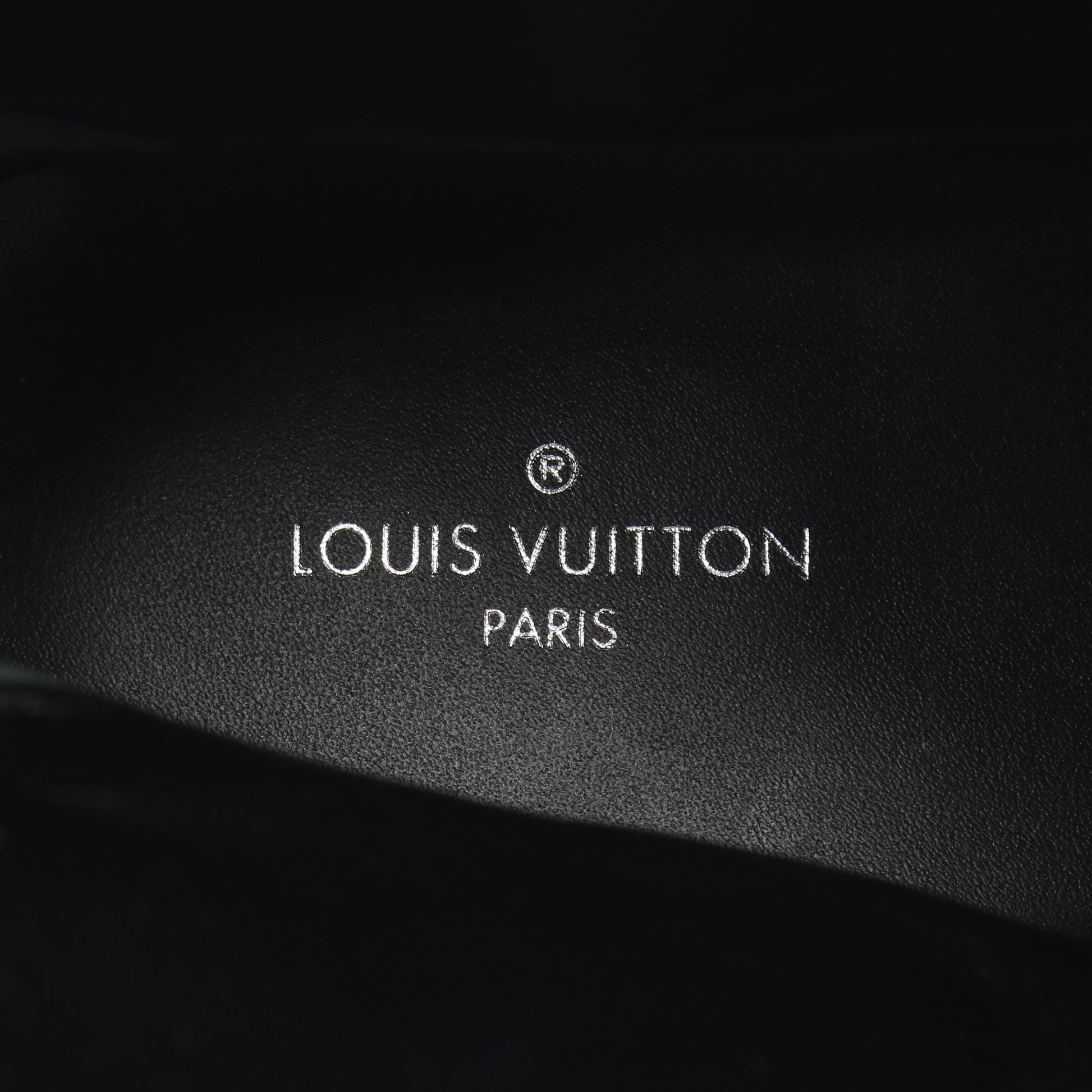 ラプソディライン モノグラム ショート ブーツ レザー PVC ブラック ブラウン ルイヴィトン シューズ LOUIS VUITTON