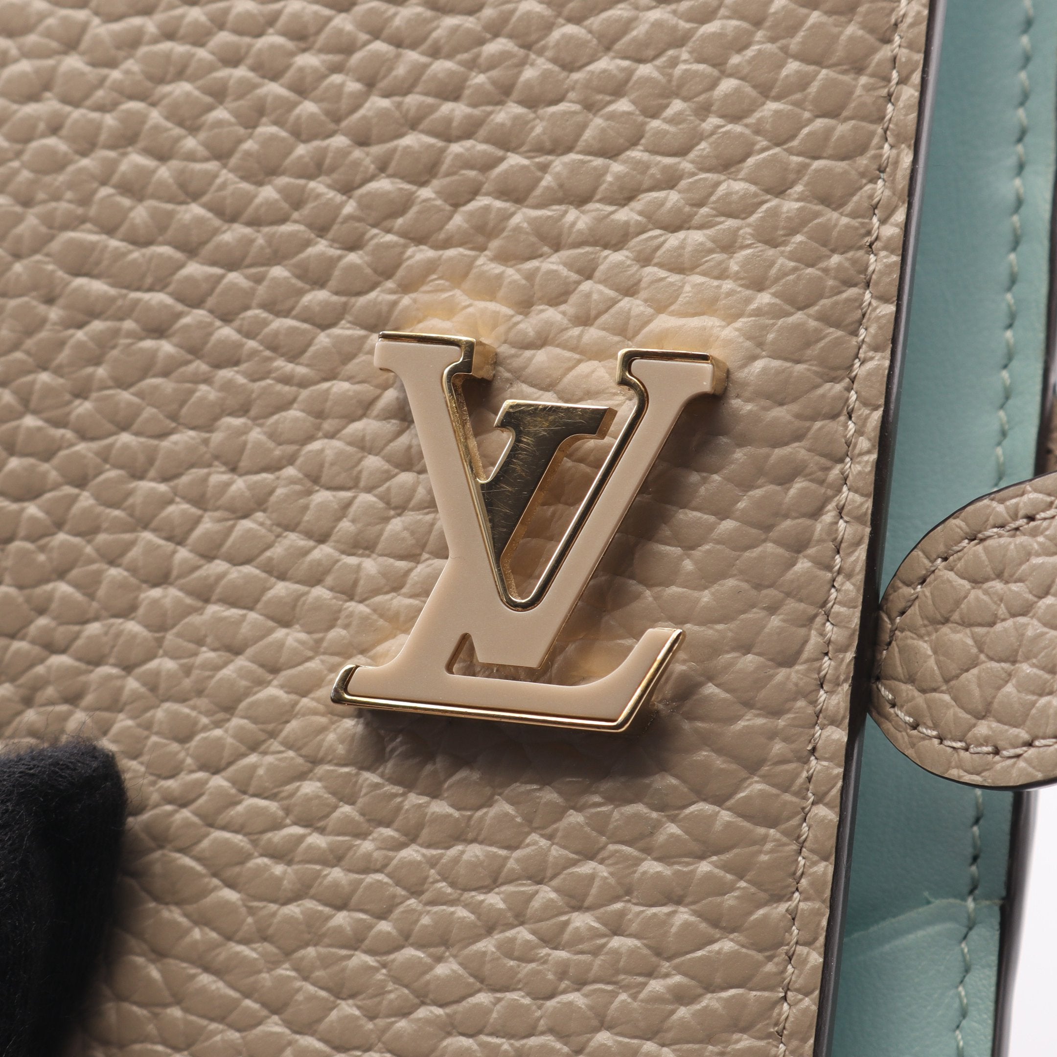LVヴェルティカル ウォレット カプシーヌ ガレ 二つ折り長財布