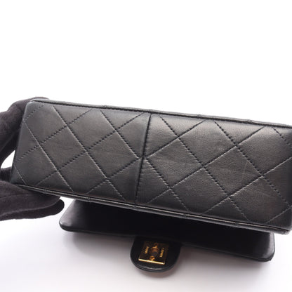 ミニマトラッセ20 チェーンショルダーバッグ ラムスキン ブラック ゴールド金具 シャネル バッグ CHANEL
