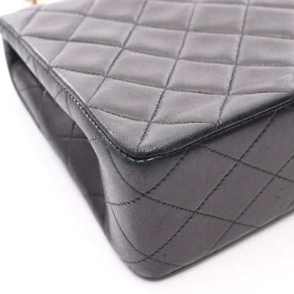 ミニマトラッセ20 チェーンショルダーバッグ ラムスキン ブラック ゴールド金具 シャネル バッグ CHANEL