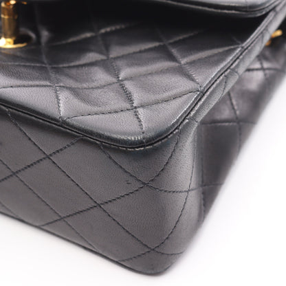 ミニマトラッセ20 チェーンショルダーバッグ ラムスキン ブラック ゴールド金具 シャネル バッグ CHANEL