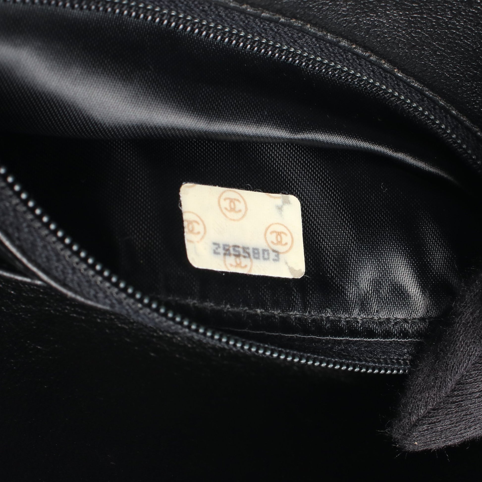 マトラッセ チェーンショルダーバッグ ラムスキン ブラック ゴールド金具 シャネル バッグ CHANEL
