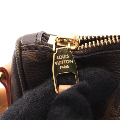 マビヨン モノグラム ショルダーバッグ PVC レザー ブラウン ルイヴィトン バッグ LOUIS VUITTON