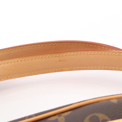 クララ モノグラム ショルダーバッグ PVC レザー ブラウン ルイヴィトン バッグ LOUIS VUITTON