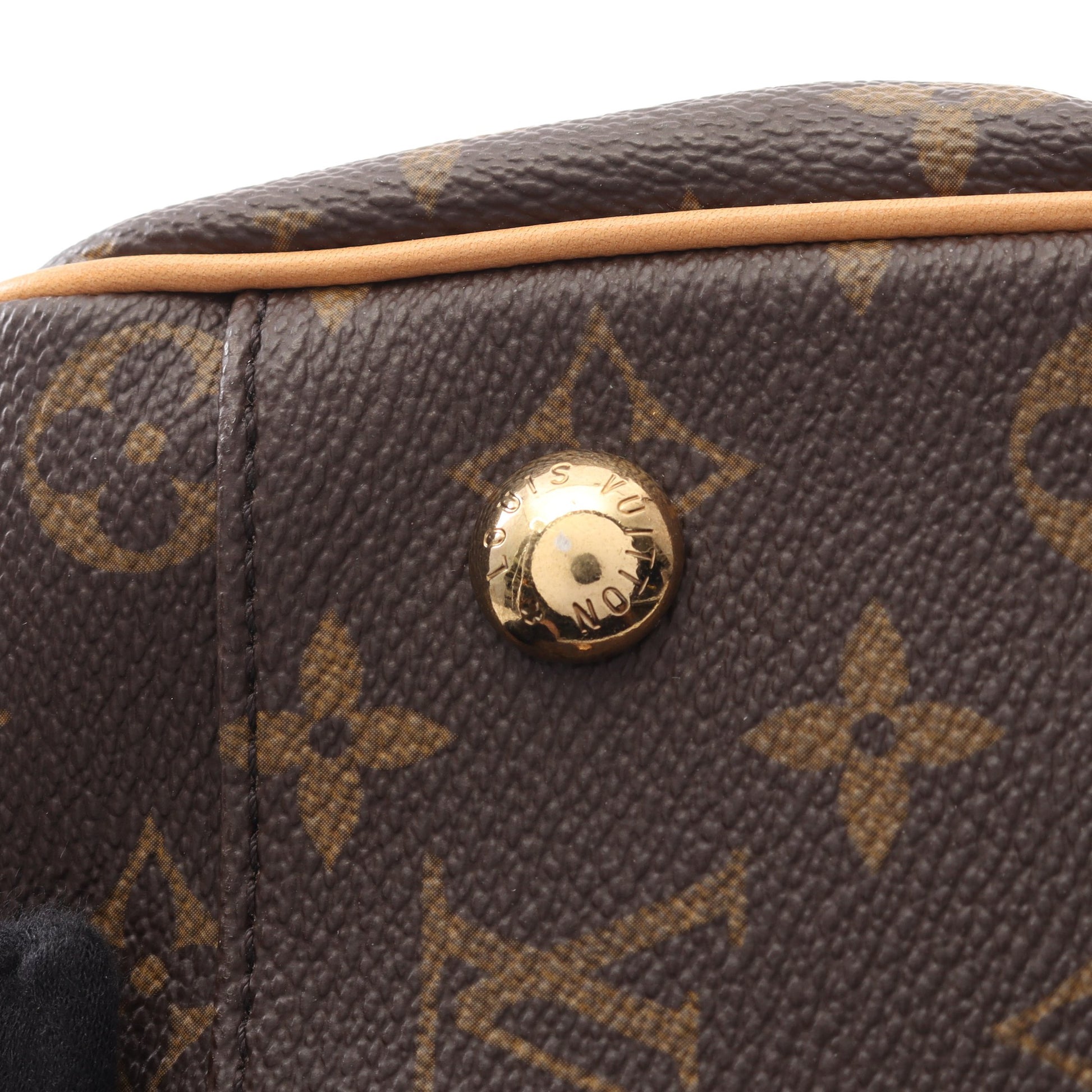 クララ モノグラム ショルダーバッグ PVC レザー ブラウン ルイヴィトン バッグ LOUIS VUITTON