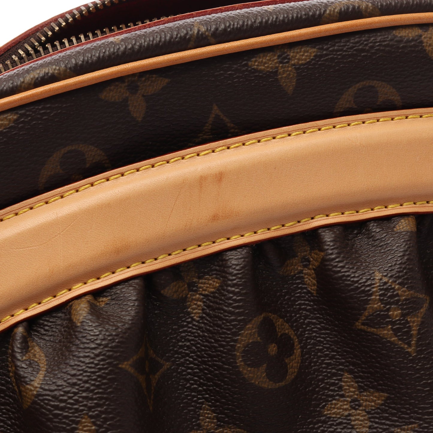 クララ モノグラム ショルダーバッグ PVC レザー ブラウン ルイヴィトン バッグ LOUIS VUITTON