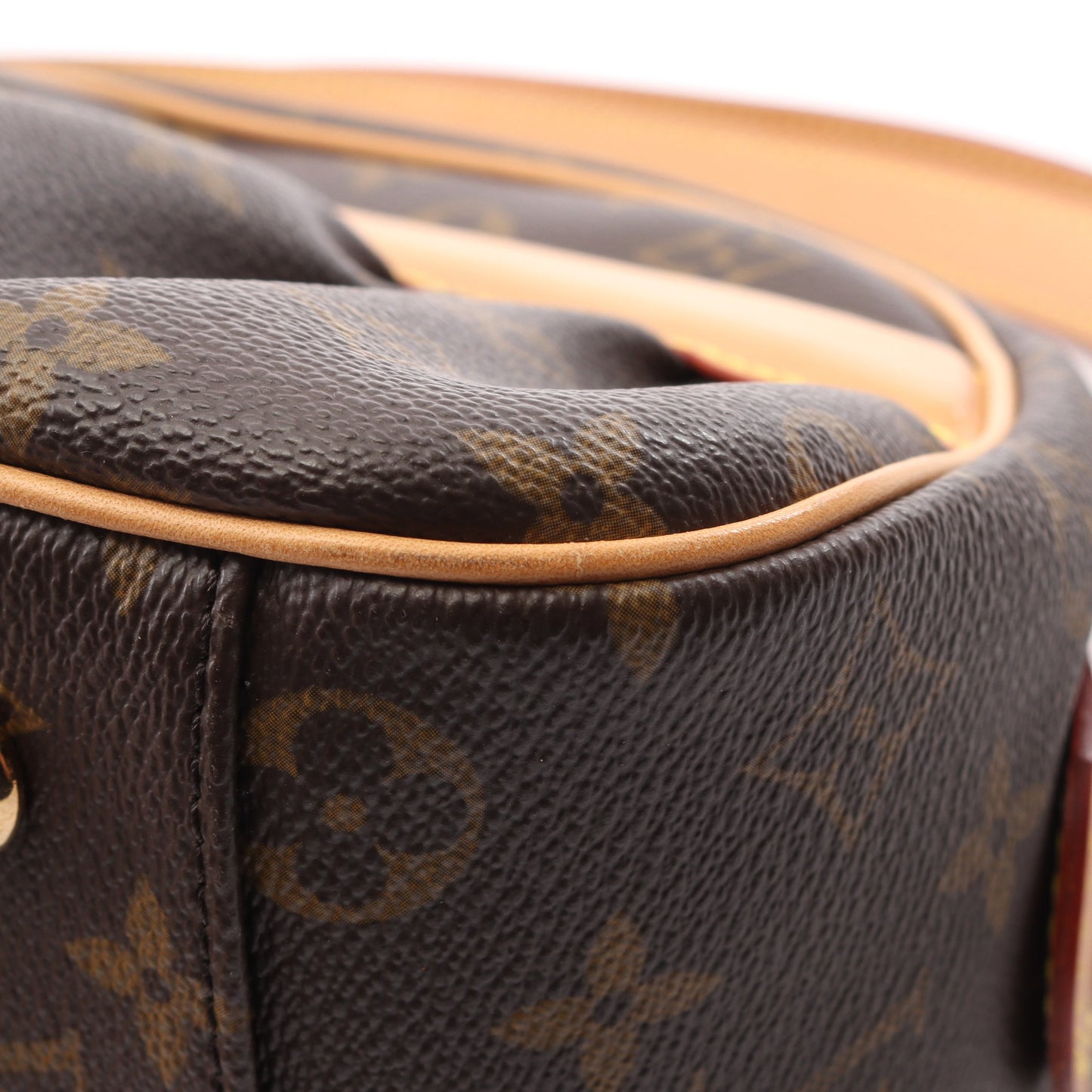 クララ モノグラム ショルダーバッグ PVC レザー ブラウン ルイヴィトン バッグ LOUIS VUITTON