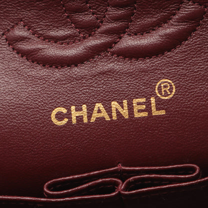 マトラッセ Wフラップ Wチェーンショルダーバッグ ラムスキン ブラック ゴールド金具 シャネル バッグ CHANEL