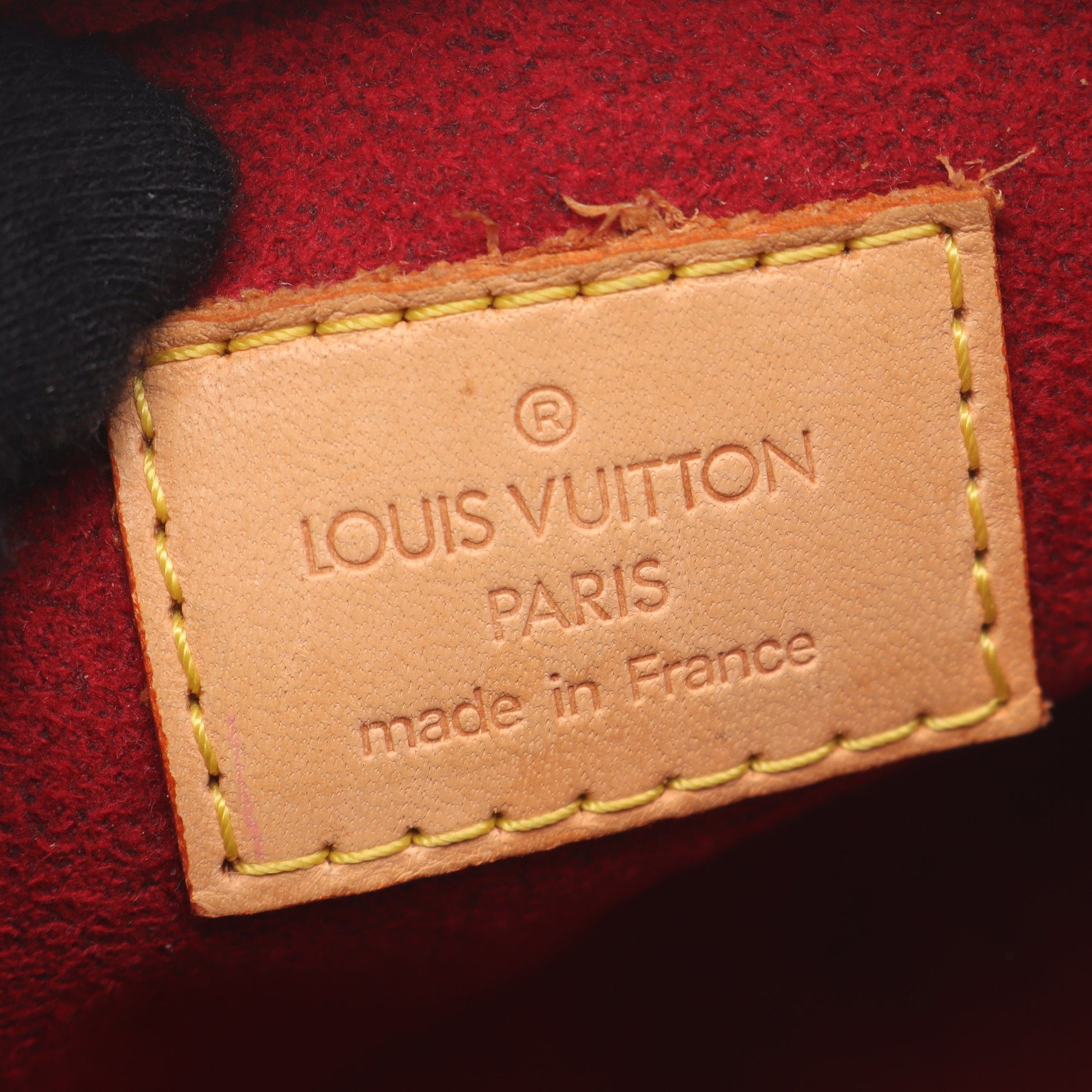 ヴィバシテPM モノグラム ショルダーバッグ PVC レザー ブラウン ルイヴィトン バッグ LOUIS VUITTON