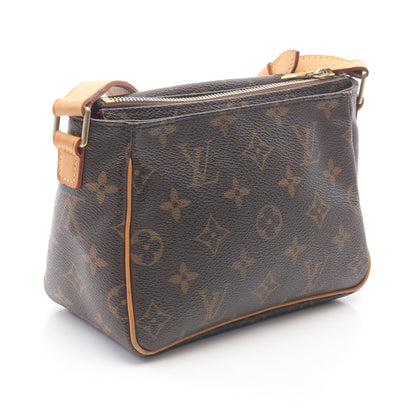 ヴィバシテPM モノグラム ショルダーバッグ PVC レザー ブラウン ルイヴィトン バッグ LOUIS VUITTON