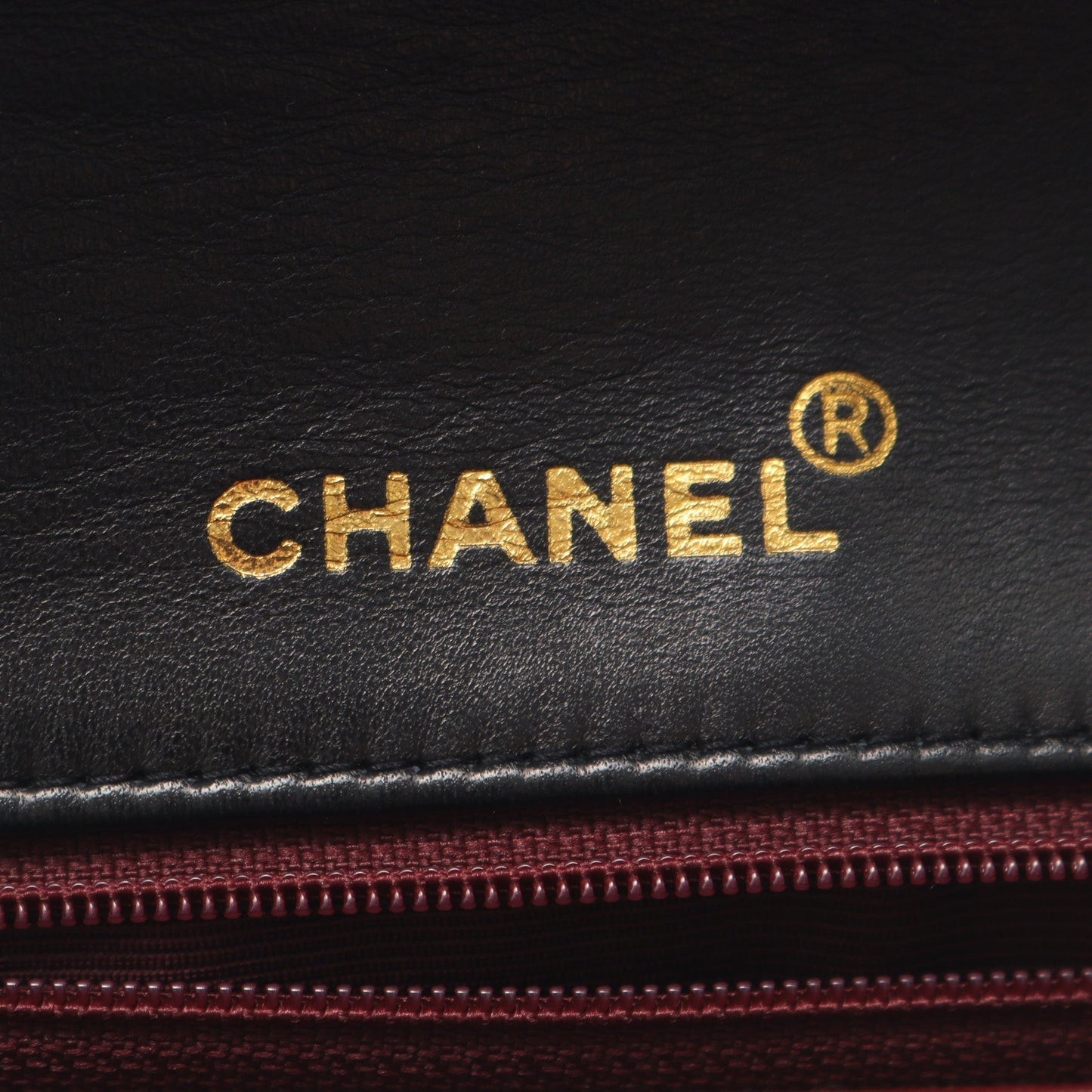 マトラッセ フルフラップ チェーンショルダーバッグ ラムスキン ブラック ゴールド金具 シャネル バッグ CHANEL