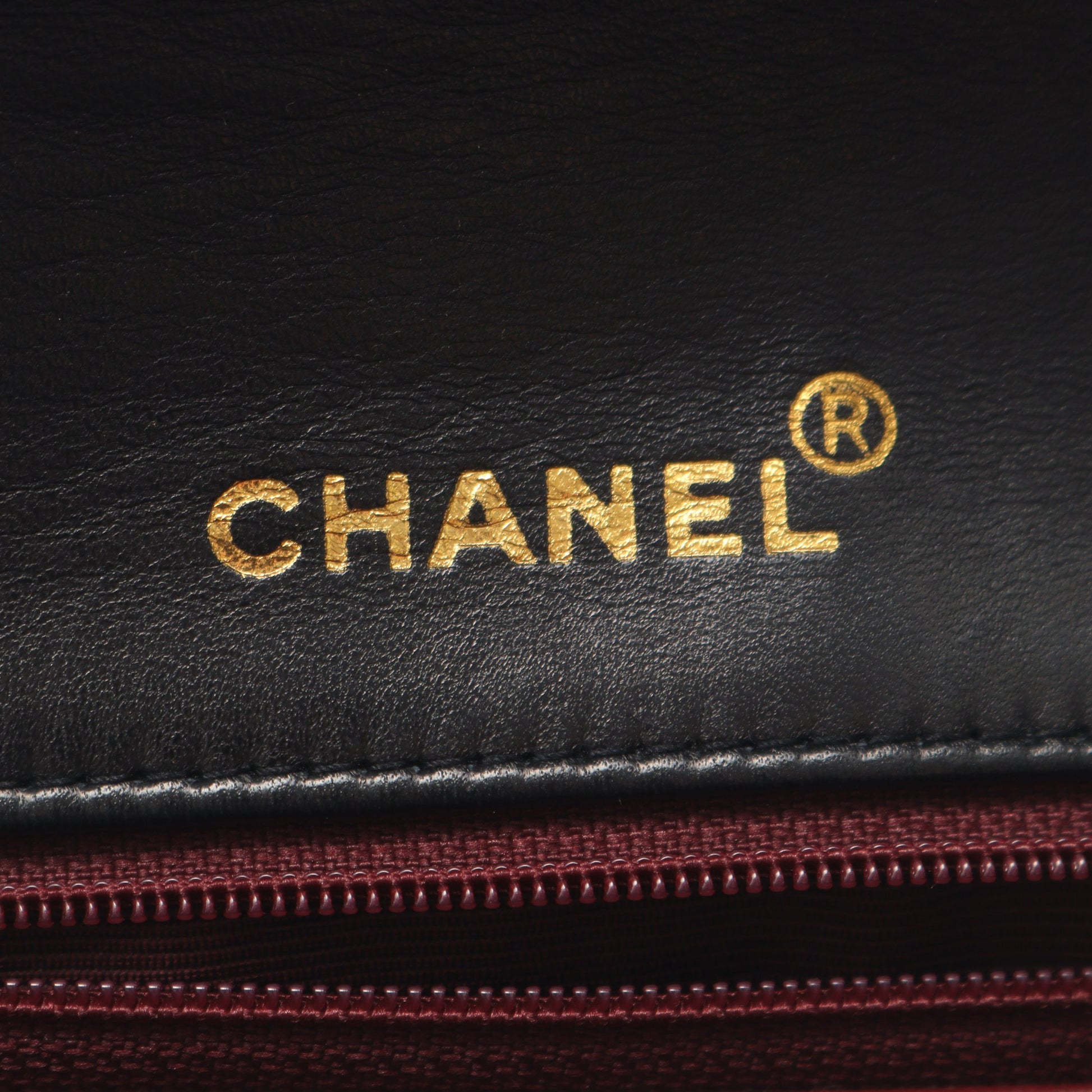 マトラッセ フルフラップ チェーンショルダーバッグ ラムスキン ブラック ゴールド金具 シャネル バッグ CHANEL